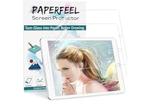 Homagical [3 Stück] Paperfeel Schutzfolie für iPad 9/8/7 Generation 10,2 Zoll,Matt Papier Schutzfolie zum Zeichnen Schreiben wie auf Papier - Blendfreiem Anti Fingerabdruck