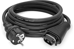 WANGLAISM BC-05 AC Kabel 2M/3M/5M/10M, BC-05 Buchse zu Schuko Stecker Anschlusskabel,BC-05 Anschlussleitung zum AC-Anschluss für Serie HMS-Mikro-Wechselrichter (2M)
