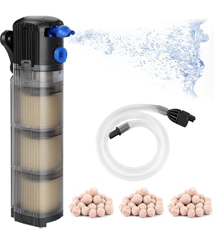 ELITe Frottee Mini Filter Für Aquarien – 2-teilig, Für Innere Filter