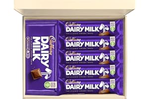 Chocohugs Chocolate Gift Hamper Box | Filled with Dairy Milk Full Sized Chocolate Blocks and Bars | Box of Chocolates | Sweet Treat Gift Box | Assorted Dairy Milk Chocolate Selection Box Gift Hamper