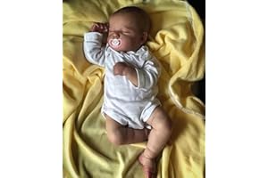 MineeQu 20 cali 50 cm Realistyczne Premie Baby Rozmiar Malowane włosy Wygląd Prawdziwe spanie Odrodzone lalki dla dzieci Wykonane z silikonu winylu Realistyczne lalki dla noworodków, niech Bóg cię błogosławi