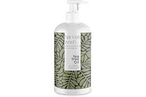 Shampooing Anti-Chute De Cheveux Australian Bodycare Hair Loss Wash (500 ml) | Idéal pour Perte de Cheveux ou Cheveux Fins | Utilisable en Association avec Traitement pour Pousse des Cheveux