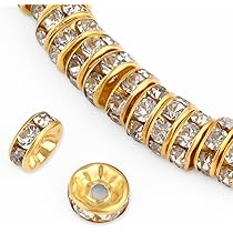 20 x metalen kralen 3 x 2,5mm gat: 1mm rose gold (Nikkelvrij) | Metalen kralen Rose gold