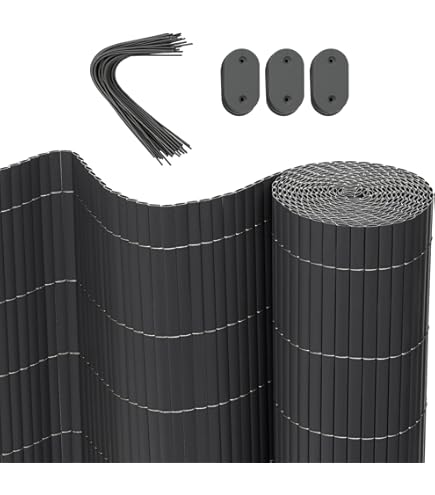 Frangivista PVC Yakimz 100x400cm - Privacy Per Balcone E Giardino - Foto 9