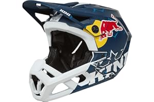 O'NEAL EC Kini Red Bull 1.0 - Casque de VTT (taille L, 59/60 cm), couleur bleu et blanc