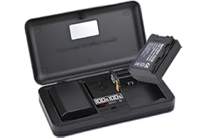 LIFEMOI Cargador de batería NP-FZ100 con lector de tarjetas (sin baterías) Compatible con Sony A7MII/A7III/A7RIII/A9/A7MIV/A7RIV/A7C/A7S3/A6600/A9M2/A7R5/FX30/7RM3/9S, LICE-9