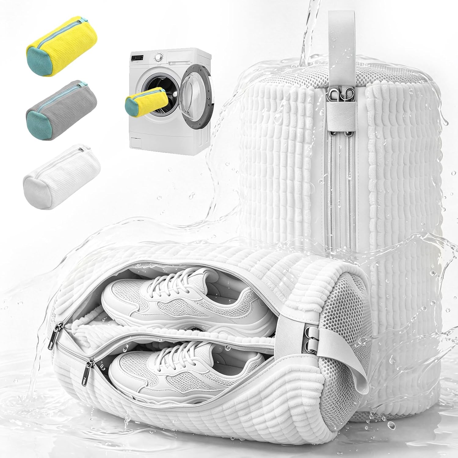Technische Daten & Spezifikationen : CKCN 2 in 1 Schuhwaschbeutel Waschmaschine mi