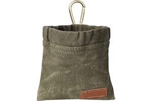 CEXUN 1 Pezzi Porta premietti per Cani,Sacchetti per dolcetti per Cuccioli,Sacchetti per dolcetti con Moschettone,addestramento Cani Accessori,per addestramento di Cani(Verde)