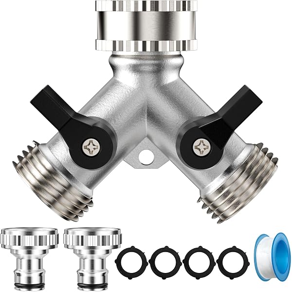 Adaptateur Double Évacuation Machine à Laver - Raccord En T Pour Tuyaux 20-31 Mm, 3 Clips Inclus