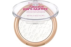 Rimmel Insta Fix & Matte Powder, Translucent, 8 g