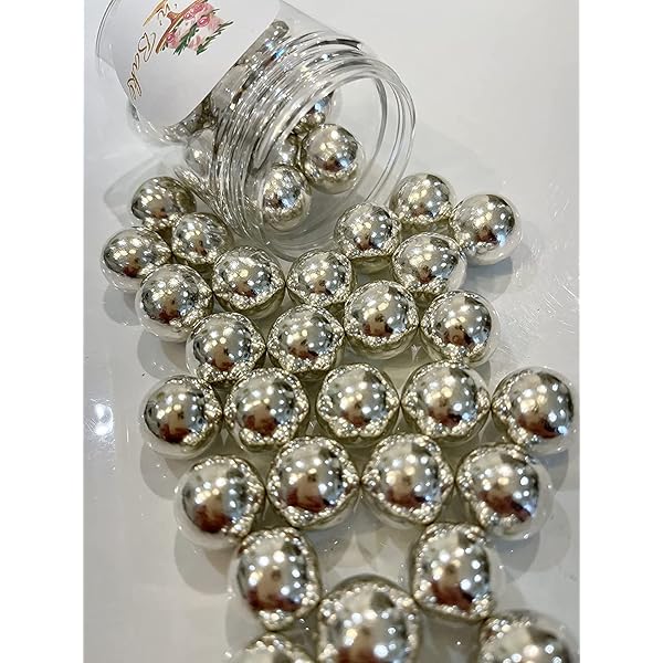 Violet Glimmer Cake Topper Sprinkles - 30g Edible Shimmer Balls For - View #11