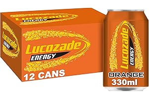 Lucozade Energy Drink Orange 12x330ml