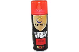 SPSIL SPRAY PINTURA FLUORESCENTE ROJO 400 ML. 8583