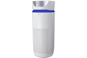 HoMedics 5 in 1 Purificatore d'Aria TotalClean, Sistema di Filtraggio HEPA e a Carboni Attivi con Ricambio d'Aria, 4.8 Volte all'Ora