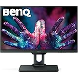 BenQ PD2500Q 25 Inch 1440p QHD Monitor for Graphic Design, IPS, 100% Rec. 709, sRGB, 8 Bit Eye-Care, Height Adjustable…