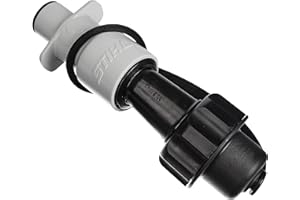 Stihl 0000 890 5004 system napełniania olejem łańcuchowym, aby uniknąć rozlania lub przepełnienia podczas tankowania