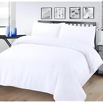 Housse De Couette Imperméable 155 X 220 Cm - Anti-Acariens, Lavable 95°C, Hypoallergénique