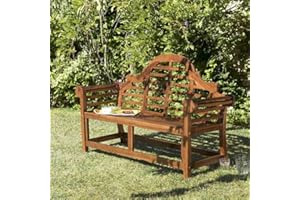 MACABANE Hanna - Banc de Jardin Sumatra en Bois Teck huilé