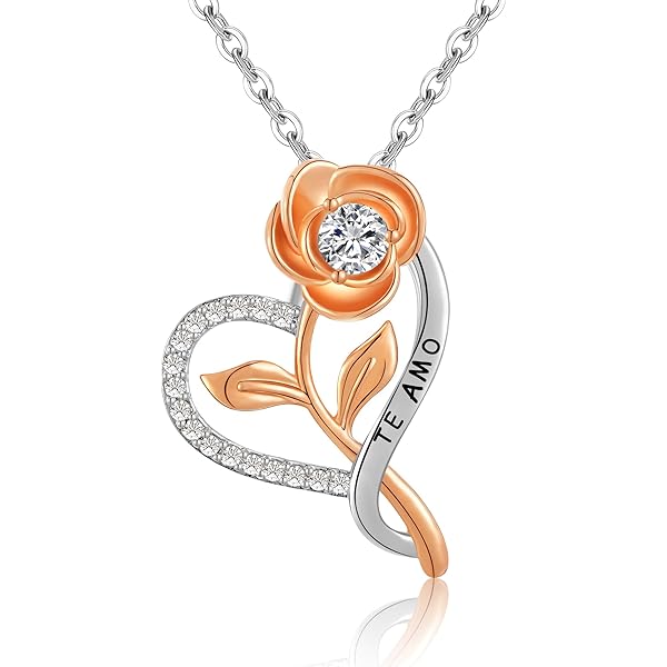 VICKWOOD Halsketting voor dames, 925 sterling zilver, met hanger, zirkonia, echt zilveren sieraad, cadeau-idee voor vrouwen, zus, Kerstmis, Sterling zilver Zirkonia, Zirkonia VICKWOOD Halsketting voor dames, 925 sterling zilver, met hanger, zirkonia, echt zilveren sieraad, cadeau-idee voor vrouwen, zus, Kerstmis, Sterling zilver Zirkonia, Zirkonia
