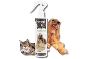 ARIES SOLUZIONI NATURALI SciogliNodi Latte Spray Per Cani con Pelo Sporco Per Nodi difficili Evita la Tosatura Iper Districante per manti lunghi e ricchi Cane e Gatto Con Aloe Vera Bio Break Up 250ml Aries