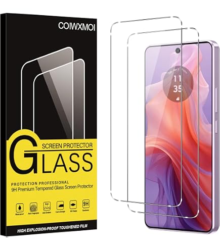Protections écran Verre Trempé Pour Motorola Moto G05 - Lot De 3, Dureté 9H, Anti-rayures, Sans Bulles, Kit Nettoyage Inclus - 2