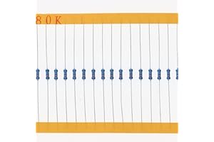 HUABAN 200 Stücke 0.25 Watts 1/4W 180K Ohm 1% Metallfilmwiderstand