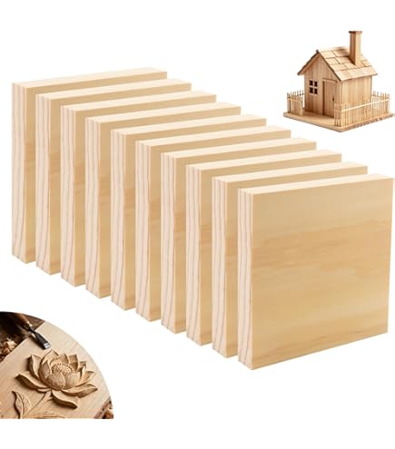 2 stuks rechthoekige houten planken, onafgewerkte houten blokken voor knutselen, 35 x 20 x 1 cm, blanco houten blokken voor snijden, schilderen en branden