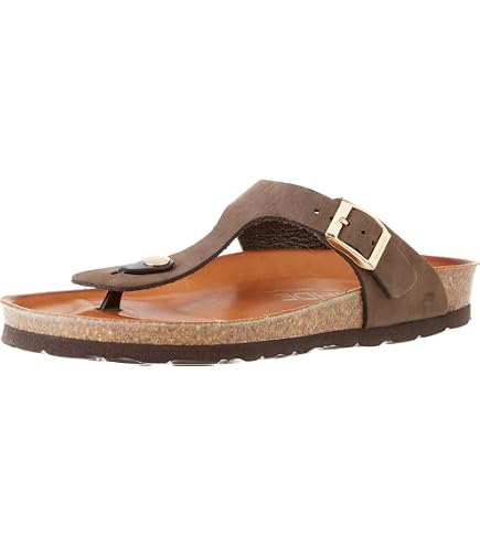 Damen Pantoletten Mit Kork-Fußbett – Orthopädische Sandalen, Verstellbar & Gepolstert
