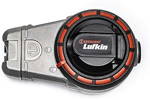 Lufkin Crescent 100' Professional Aluminum Chalk Reel with Red Chalk, CLA100R