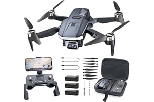 NAFYRE N11 PRO GPS Drohne mit Kamera für Erwachsene 4K UHD, 90 Min lange Flugzeit, lange Kontrollstrecke, Auto Rückkehr, Automatisches Folgen, bürstenloser Motor, 5G FPV RC Quadcopter für Anfänger