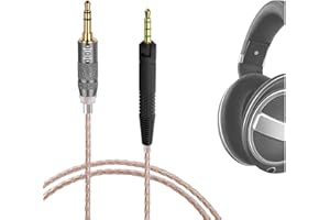 GEEKRIA Apollo - Cavo audio misto rame argento compatibile con Sennheiser HD-599 HD-598 HD-579 HD-400PRO, cavo di ricambio per cuffie ad alta risoluzione da 2,5 mm per audiofili, cuffie HiFi (1,2 m)