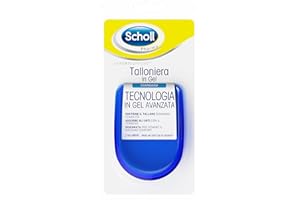 DR. SCHOLL'S Scholl Expert Support Talloniera in Gel - Inserto in Gel Avanzato, Sostiene il Tallone Donando Stabilità, Assorbe gli Urti con il Terreno, Massimo Comfort per Tutti i Tipi di Scarpe (35-40)