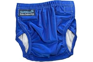 Konfidence Splashy AquaNappy - Our Reusable Eco-Friendly One Size Fits All Swim Nappy Made with Recycled Plastics up to 30 Months - Easy to Clean & Machine Washable