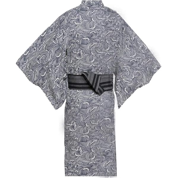 Badjas in Japanse stijl voor heren, kimono, pyjama, pak [B Badjas in Japanse stijl voor heren, kimono, pyjama, pak [B
