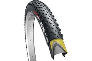Fincci Pneu Gravel 29 Pouces 52-622 Pliable Pneus Gravel Marudo avec Protection Anti-crevaison de 1 mm pour VTT Montagne Hybrid Velo Bicyclette avec 29x2.10