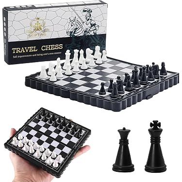 Scacchiera Pieghevole Magnetica Da Competizione, Gioco Da Tavolo Per Appassionati