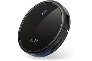 eufy by Anker Aspirateur Robot 11S Slim-Autonome Super Fin Silencieux à Aspiration Puissance 1300 Pa, Technologie BoostIQ, 100 Minutes d'autonomie