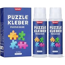 YIIFELL Colle Puzzle Transparent avec Tête d'application Easy-On, Séchage Rapide - Pack de 2 Colle pour Puzzle non Toxique pour 1000/1500/3000 pièces - 120 ml X2 Bouteille YIIFELL Colle Puzzle Transparent avec Tête d'application Easy-On, Séchage Rapide - Pack de 2 Colle pour Puzzle non Toxique pour 1000/1500/3000 pièces - 120 ml X2 Bouteille