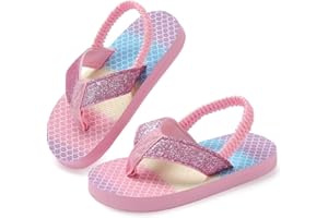 Kinghealth Zehentrenner Kinder Flip Flop Mädchen Jungen Sandalen mit Riemchen für Sommer und Strand