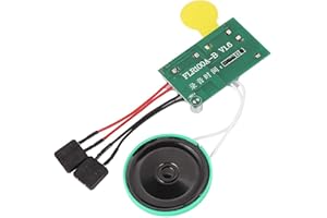 YUNIR DIY Grußkarten-Chip 120 Sekunden beschreibbares Voice-Sound-Chip-Modul für Geschenkboxen/Einladungen