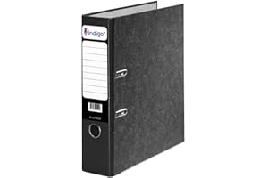 indigo® Premium Cloud Marble Range, FSC Certified (Lever Arch File - A4 80mm Spine, Pack of 10)