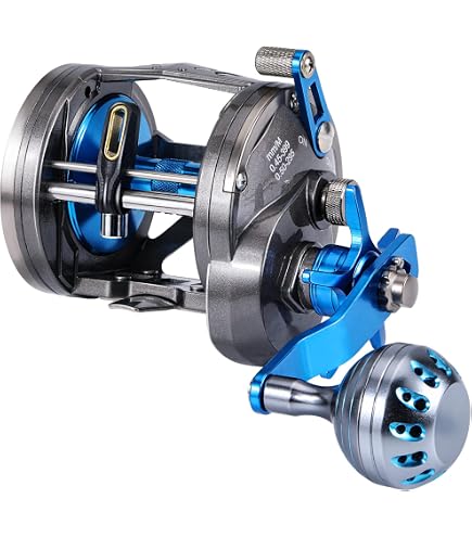 Moulinet Pêche Baitcasting 6.3:1 Avec Compteur Digital – Alarme Morsure, Frein Magnétique 10 Kg