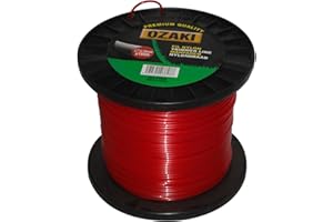Greenstar - Bobine - fil nylon - Rouge - Rond - 400m - Ø 2,4mm