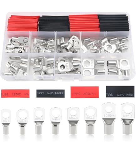 Buiskabelschoen 4-6mm2 ø 6.4mm (M6