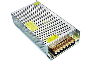 JOYLIT Alimentatore 24V 5A 120W, Da 110V/220V AC a DC 24 Volt 5 Amp LED Driver, Trasformatore a Bassa Tensione per 24V Striscia LED, Stampanti 3D, CCTV