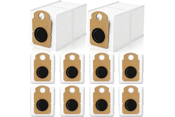 10-pack dammpåsar för Dyson V10 Konical automatisk tom Dok dammsugare, 2,5 L dammsugarersättning dammförvaringspåsar