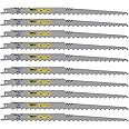 10 x SabreCut SCRS1617K_10 300mm 3 TPI S1617K Very Fast Wood Cutting Reciprocating Sabre Saw Blades