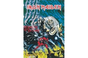 HEART ROCK Iron Maiden - Number Of The Beast Flagge