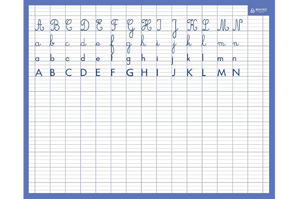 ARDOISE ALPHABET/SEYES MINI 21 x 26,5 cm BOUCHUT