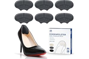 ‎ANJOCARE AnjoCare zapiętki do butów, 3 pary samoprzylepnych uchwyt pięty do butów do luźnych butów, antypoślizgowe nakładek na pięty do trampek na wysokich obcasach, skórzane buty za duże